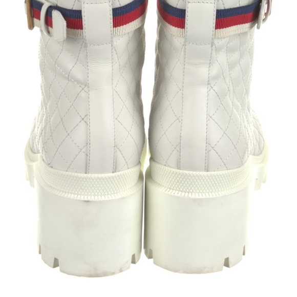 White motto boots authentic Gucci/ box and dust bags - Picture 7 of 16